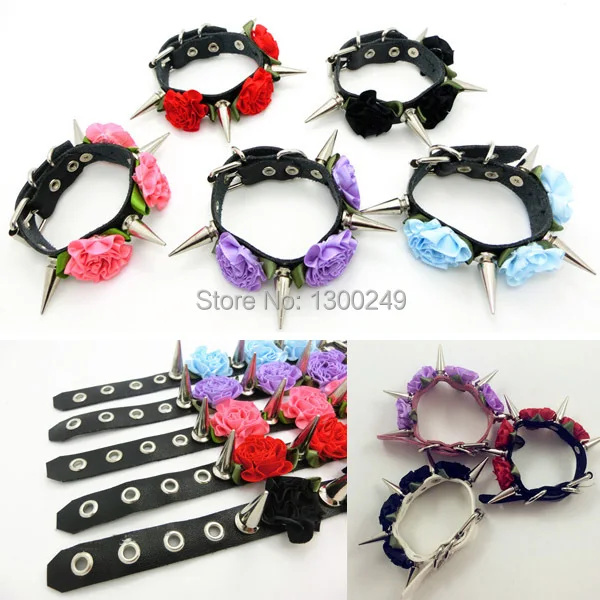 2016 New Fashion Harajuku Handmade Leather Rock Punk Rivets Spikes Flower Bracelet Bangle Wrist belt free shipping
2016 New Fashion Harajuku Handmade Leather Rock Punk Rivets Spikes Flower Bracelet Bangle Wrist belt free shipping