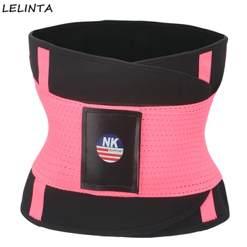 LELINTA Compression Waist Trimmer and Back Support Body Shaper Belt Trainer for Faster Weight Loss Pink S/M/L/XL Size for Women
LELINTA Compression Waist Trimmer and Back Support Body Shaper Belt Trainer for Faster Weight Loss Pink S/M/L/XL Size for Women