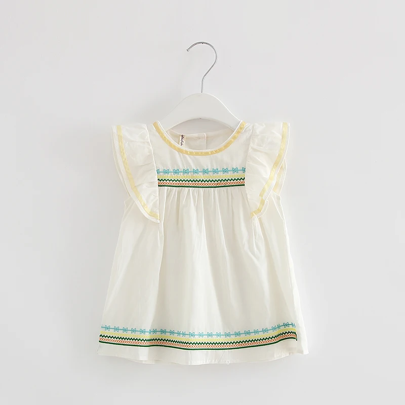Summer Baby Dress Cotton Infant Girl Dresses Ruffles Toddler Baby Girl Clothes white 0-2T
Summer Baby Dress Cotton Infant Girl Dresses Ruffles Toddler Baby Girl Clothes white 0-2T