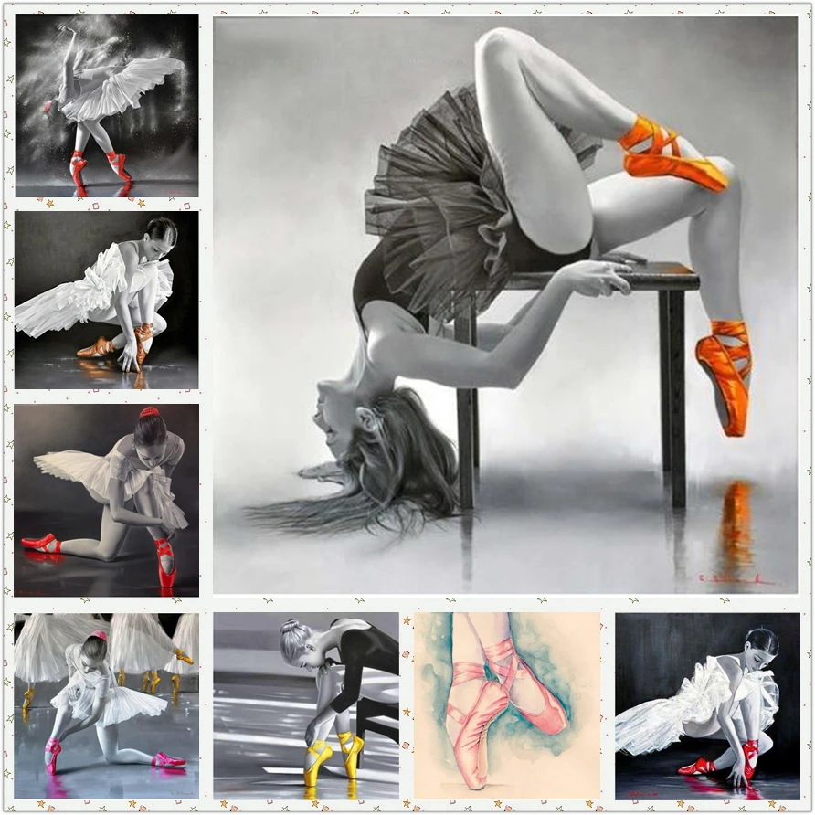 Elegant Ballet dancer & shoes pattern Full Diamond Mosaic Round diamond painting cross stitch DIY 5D diamond picture gift AS880
Elegant Ballet dancer & shoes pattern Full Diamond Mosaic Round diamond painting cross stitch DIY 5D diamond picture gift AS880