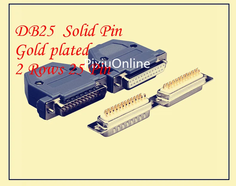 1PCS/LOT YT360B DB25 Solid Pin Gold plated connectors 2 Rows 25 Pin COM Welding point Free Shipping
1PCS/LOT YT360B DB25 Solid Pin Gold plated connectors 2 Rows 25 Pin COM Welding point Free Shipping