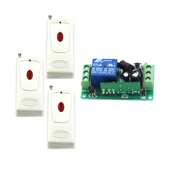 12V Three Ways 315mhz 10A Wireless RF Digital Remote Control Switch + Remote Controller 12V SKU 4318
12V Three Ways 315mhz 10A Wireless RF Digital Remote Control Switch + Remote Controller 12V SKU 4318