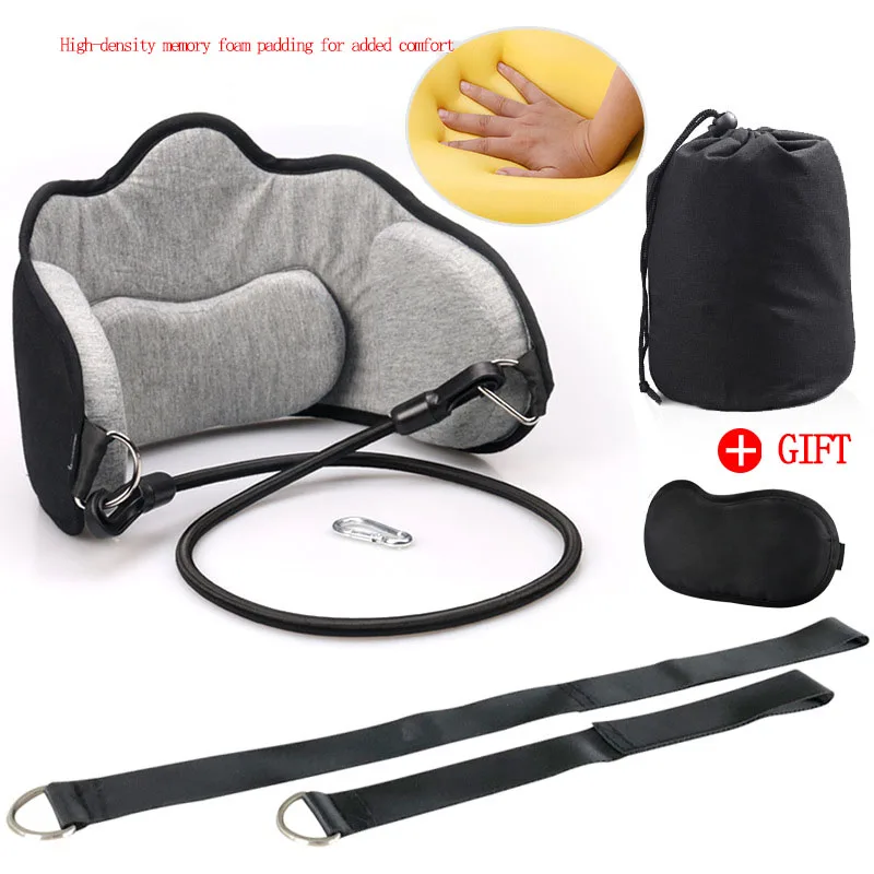 Memory Foam Neck Stretcher Hammock, Retractable Head Hammock with Straps & Belts, Relax and Gradually Stretch, Pinched Nerves
Memory Foam Neck Stretcher Hammock, Retractable Head Hammock with Straps & Belts, Relax and Gradually Stretch, Pinched Nerves