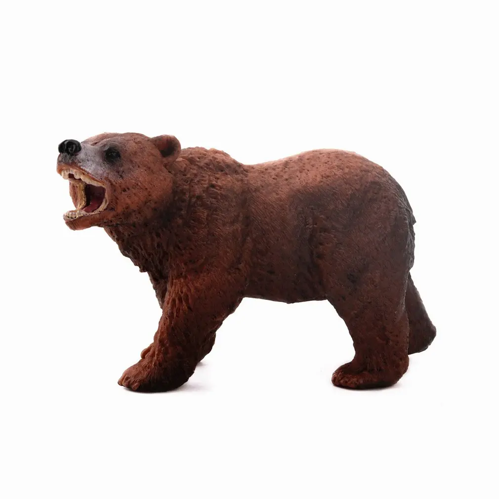 Simulation Lifelike Wild Animal Toy Brown Bear/Sika Deer Model Figurine Action Figures Home Decor Educational Toys for Children
Simulation Lifelike Wild Animal Toy Brown Bear/Sika Deer Model Figurine Action Figures Home Decor Educational Toys for Children