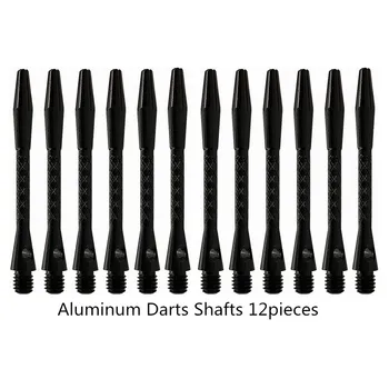 12Pcs/Lot High-quality Aluminium Alloy Darts Shaft 2BA 45mm Shafts Darts Accessories Silver Black
12Pcs/Lot High-quality Aluminium Alloy Darts Shaft 2BA 45mm Shafts Darts Accessories Silver Black