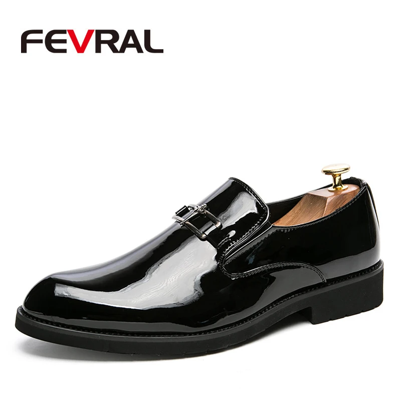FEVRAL New Men Leather Business Shoes Man Pointed Flat Classic Men Dress Shoes Italian Formal Shoes Men Oxford Plus Size 38~46
FEVRAL New Men Leather Business Shoes Man Pointed Flat Classic Men Dress Shoes Italian Formal Shoes Men Oxford Plus Size 38~46