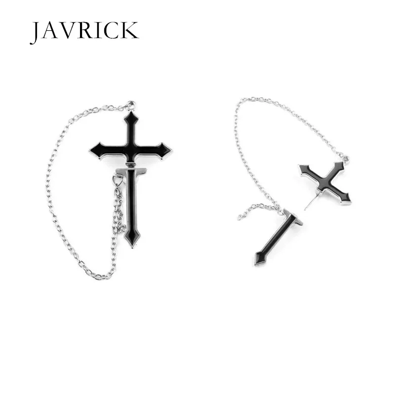 1Pc Punk Hip Hop Jewelry Spike Cross Ear Cuff Wrap Long Chain Piercing Earring Women Lady Fashion Jewelry Beach Parties Earring
1Pc Punk Hip Hop Jewelry Spike Cross Ear Cuff Wrap Long Chain Piercing Earring Women Lady Fashion Jewelry Beach Parties Earring