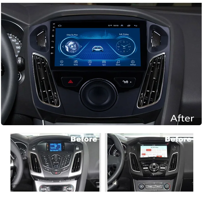 Super Slim Touch Screen Android 8.1 radio GPS Navigation for Ford Focus 2012-2018 headunit tablets Stereo Multimedia Bluetooth
Super Slim Touch Screen Android 8.1 radio GPS Navigation for Ford Focus 2012-2018 headunit tablets Stereo Multimedia Bluetooth