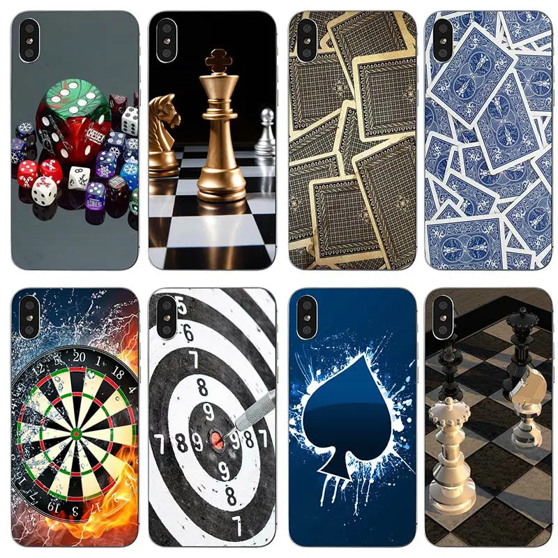 Soft TPU Silicone Transparent Mobile Phone Cases for iPhone X XR XS Max 10 7 6 6s 8 Plus 4 4S 5 5S SE 5C Shell Chess Card Dice
Soft TPU Silicone Transparent Mobile Phone Cases for iPhone X XR XS Max 10 7 6 6s 8 Plus 4 4S 5 5S SE 5C Shell Chess Card Dice