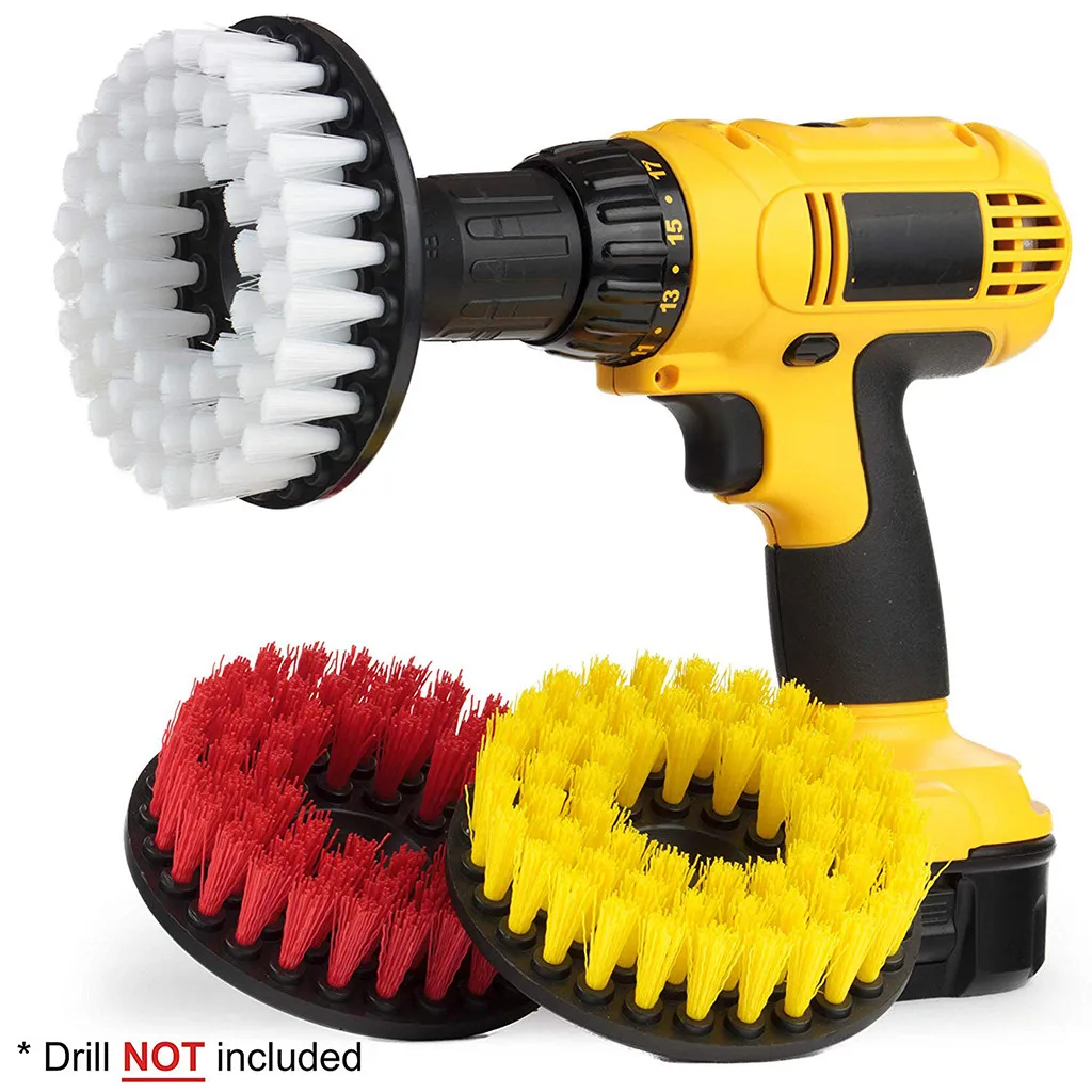 Cleaning Magic Brush 3 Piece Scrub Brush Power Drill Cleaning Brush Tub Cleaner Combo Tool Kit Perfect for Cleaning Grout
Cleaning Magic Brush 3 Piece Scrub Brush Power Drill Cleaning Brush Tub Cleaner Combo Tool Kit Perfect for Cleaning Grout