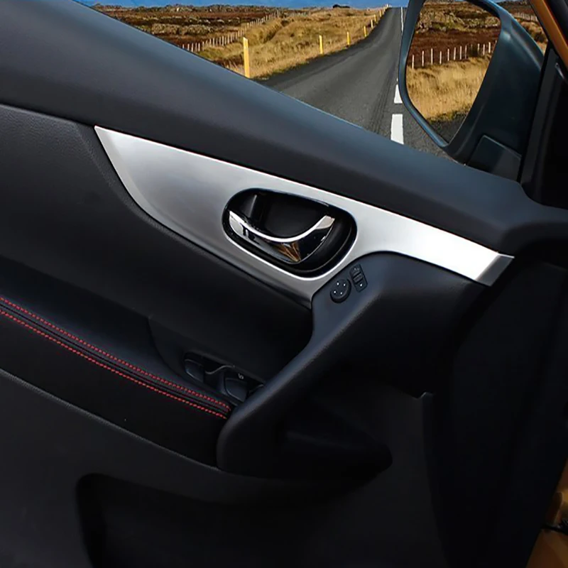 Chrome Inner Inside Door Handle Cover Bowl Catch Trim Bezel Frame Garnish Car Styling For Nissan Qashqai j11 2014 2015 2016 2017
Chrome Inner Inside Door Handle Cover Bowl Catch Trim Bezel Frame Garnish Car Styling For Nissan Qashqai j11 2014 2015 2016 2017
