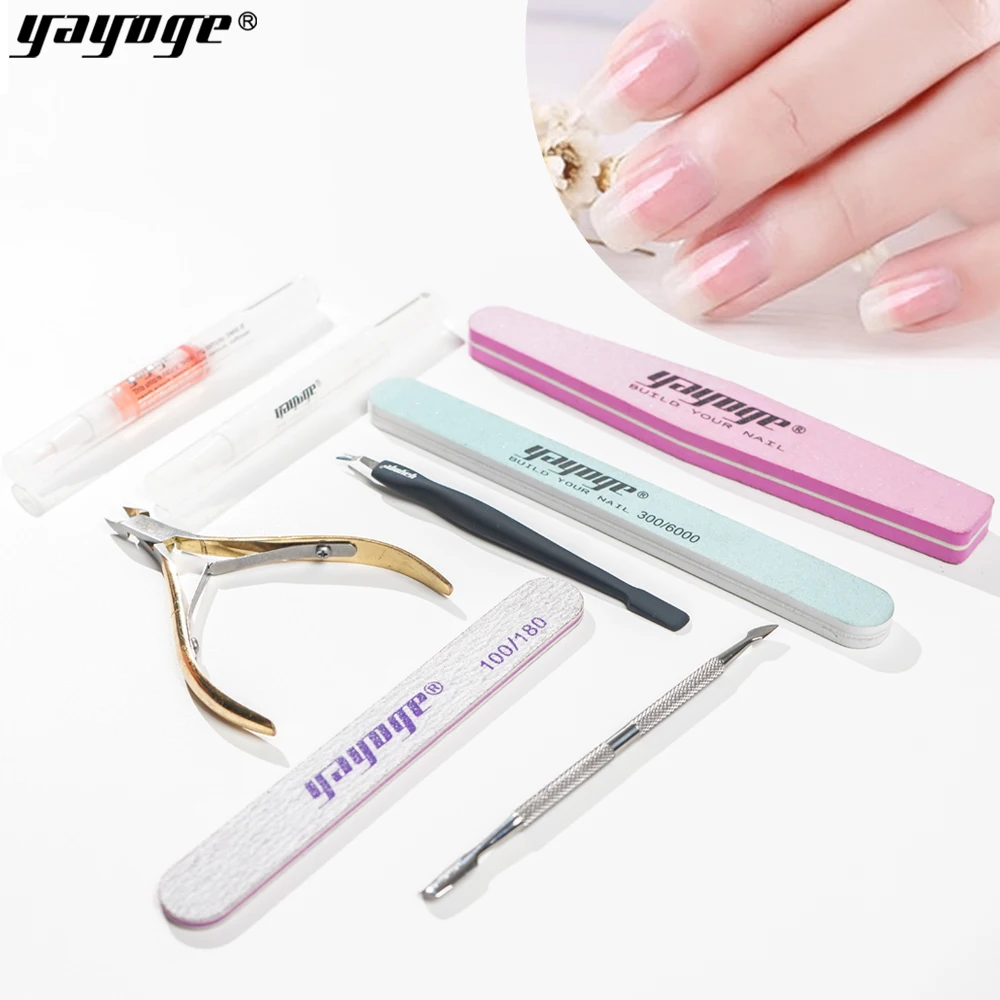 Yayoge Full Nail Tools Kits Nail Art Manicure UV Gel Polish Set For DIY Salon With Cuticle Nipper Pusher
Yayoge Full Nail Tools Kits Nail Art Manicure UV Gel Polish Set For DIY Salon With Cuticle Nipper Pusher