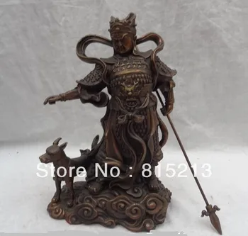 bi0097 8" Chinese Pure Bronze Dragon Head Sky Warrior God Erlang The Deified Dog Statue
bi0097 8" Chinese Pure Bronze Dragon Head Sky Warrior God Erlang The Deified Dog Statue