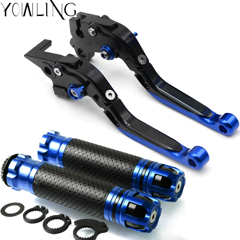 Motorcycle Accessories Handlebar Grip Hand Grips CNC Adjustable Brake Clutch Levers For Kawasaki ZX-10R ZX10R ZX 10R 2004 2005
Motorcycle Accessories Handlebar Grip Hand Grips CNC Adjustable Brake Clutch Levers For Kawasaki ZX-10R ZX10R ZX 10R 2004 2005