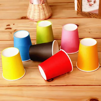 100PCS Candy Color Paper Cups for Christmas Tableware Party Drinking Accessories Wedding Birthday Supplies Children DIY Crafts
100PCS Candy Color Paper Cups for Christmas Tableware Party Drinking Accessories Wedding Birthday Supplies Children DIY Crafts
