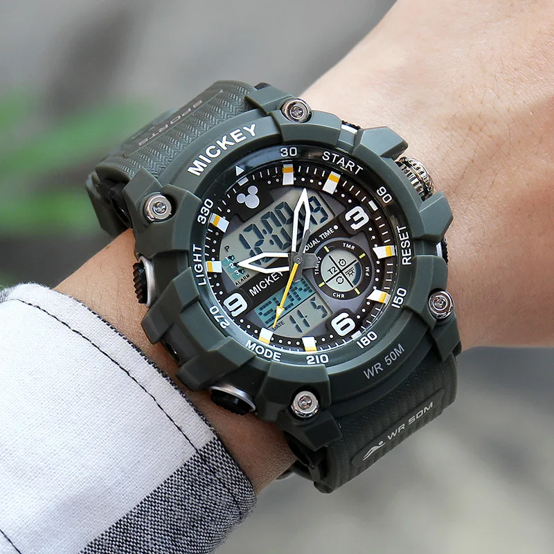 Disney Sports Menwatch Marvel Dmulti-functional Waterproof Movement Electronic Watch Captain America Disney Boy Watch Mk-15045
Disney Sports Menwatch Marvel Dmulti-functional Waterproof Movement Electronic Watch Captain America Disney Boy Watch Mk-15045