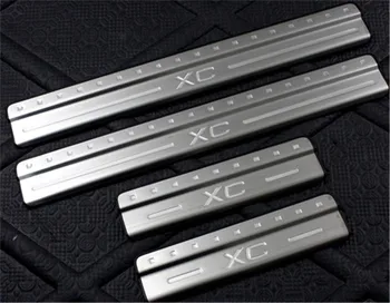 Car styling Door sill scuff plate Guards Sill Cover Trim 4pcs/set For VOLVO XC60 XC 60 2009-2017 Car accessories
Car styling Door sill scuff plate Guards Sill Cover Trim 4pcs/set For VOLVO XC60 XC 60 2009-2017 Car accessories