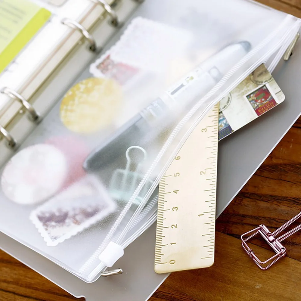 20PCS A6 Size Waterproof Transparent PVC Document File Binder Loose Leaf Pockets Folders Bags for Home School Office
20PCS A6 Size Waterproof Transparent PVC Document File Binder Loose Leaf Pockets Folders Bags for Home School Office
