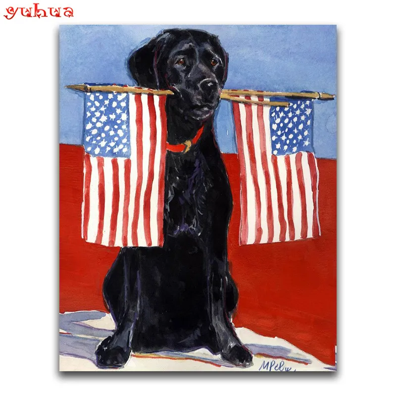 5D DIY Diamond embroidery Cross stitch Colorful pets Full Square Diamond painting dog Full Round Diamond mosaic Cartoon puppy_