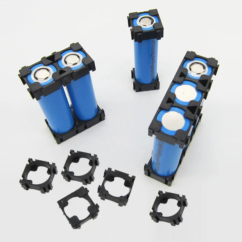 10pcs 18650 Lithium Battery Combination Holder Buckle Battery Pack Holder Cylindrical Li-ion Cell Fixture Bracket Part 1P 18.5MM
10pcs 18650 Lithium Battery Combination Holder Buckle Battery Pack Holder Cylindrical Li-ion Cell Fixture Bracket Part 1P 18.5MM