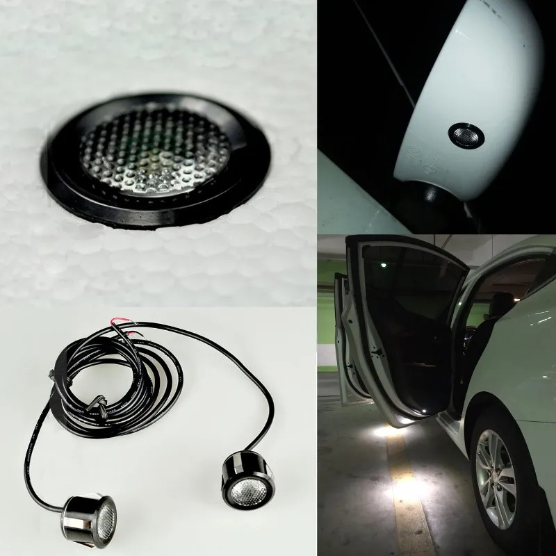 

Waterproof led Car Rearview Backup Side Mirror light 12v Auto Puddle door welcome light DRL Eagle eye day Daytime Running light