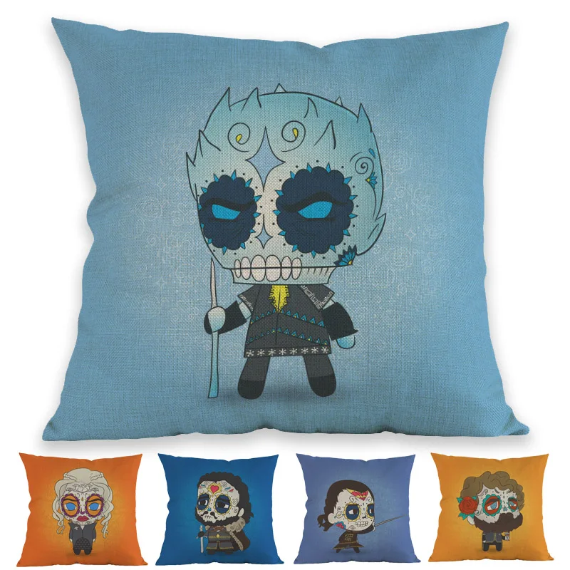 Game Of Thrones 8 Cute Cartoon Characters Night's King Tyrion Jon Snow Daenerys Pillow Case Home Sofa Decoration Cushion Cover
Game Of Thrones 8 Cute Cartoon Characters Night's King Tyrion Jon Snow Daenerys Pillow Case Home Sofa Decoration Cushion Cover