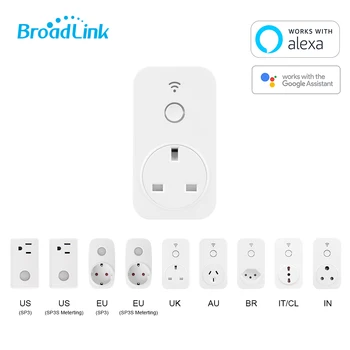 UK WiFi Socket Smart WiFi Plug, BroadLink SP2 UK Smart Wi-Fi Plug, Alexa & Google Home control Plug, Smart Home automation
UK WiFi Socket Smart WiFi Plug, BroadLink SP2 UK Smart Wi-Fi Plug, Alexa & Google Home control Plug, Smart Home automation