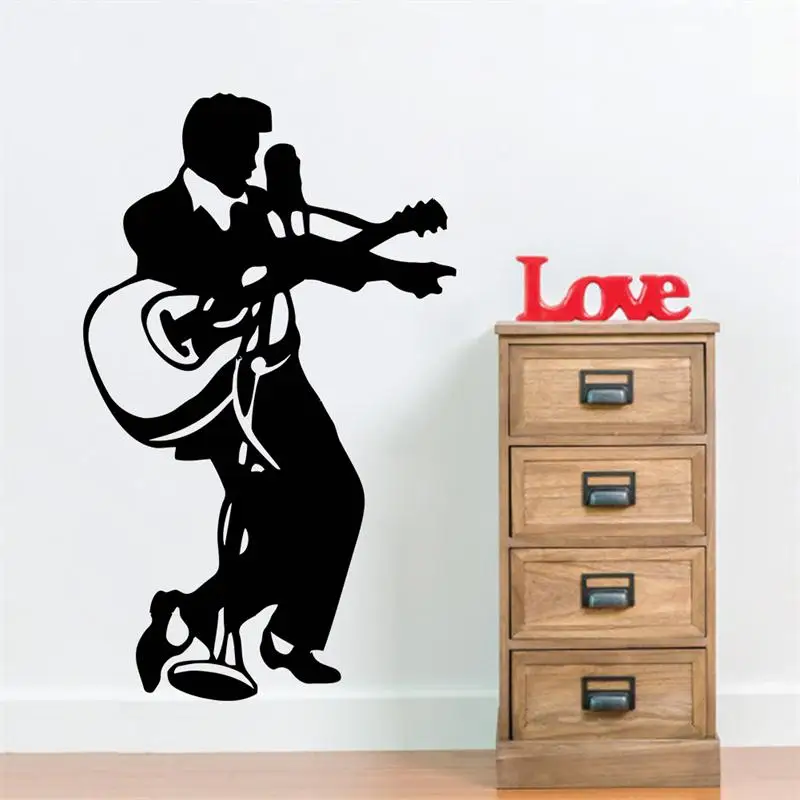Fasion Elvis Presley dance guitar pattern home decal wall sticker / Rock music decor wallpaper/gifts adesivo de parede Elvis14
Fasion Elvis Presley dance guitar pattern home decal wall sticker / Rock music decor wallpaper/gifts adesivo de parede Elvis14
