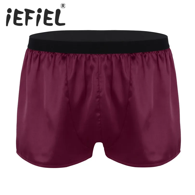 iEFiEL Fashion Mens Lightweight Shiny Satin Boxer Shorts Panties Lounge Workout Short Pants Underpants Male Men Underwear Boxer
iEFiEL Fashion Mens Lightweight Shiny Satin Boxer Shorts Panties Lounge Workout Short Pants Underpants Male Men Underwear Boxer