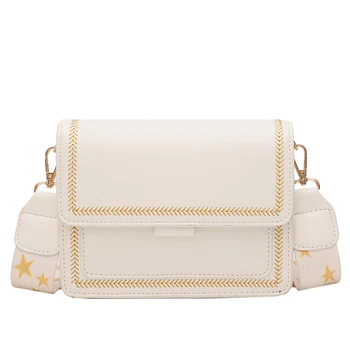 New style 2019 international style versatile wide shoulder strap square texture single-shoulder crossbody bag
New style 2019 international style versatile wide shoulder strap square texture single-shoulder crossbody bag