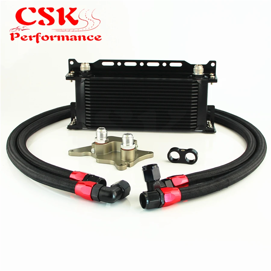 16 Row Oil Cooler Bracket Hose Kit Fits For BMW Mini Cooper S R56 Supercharger Black
16 Row Oil Cooler Bracket Hose Kit Fits For BMW Mini Cooper S R56 Supercharger Black