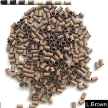 Free Shipping HARMONY 1000 Pieces 3.4x3.0x6mm Copper Bell Micro Tubes with Flare Edge for 1.0g I tip Hair Extensions 8 Colors
Free Shipping HARMONY 1000 Pieces 3.4x3.0x6mm Copper Bell Micro Tubes with Flare Edge for 1.0g I tip Hair Extensions 8 Colors