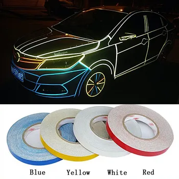 1.0CM x 3Meter Car styleing DIY Reflective Sticker Automobile Warning luminous strip Car & Motorcycle Decoration Sticker
1.0CM x 3Meter Car styleing DIY Reflective Sticker Automobile Warning luminous strip Car & Motorcycle Decoration Sticker