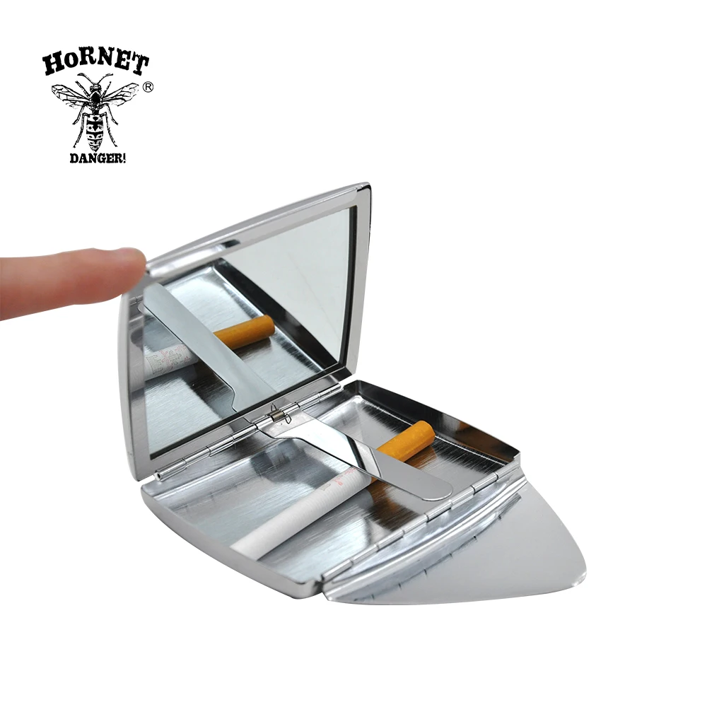 New Design Mirror Cigarette Case 100*80mm 8 pcs Regular Cigarette Capacity With Clip Magnetic Caps
New Design Mirror Cigarette Case 100*80mm 8 pcs Regular Cigarette Capacity With Clip Magnetic Caps