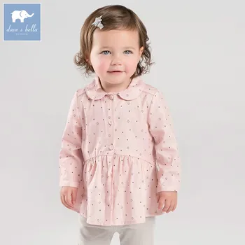 DBA6674 dave bella spring baby girls printing shirt infant lolita blouses children cotton tops kids blouses
DBA6674 dave bella spring baby girls printing shirt infant lolita blouses children cotton tops kids blouses