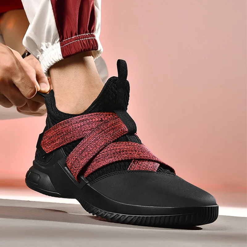 Hot Sale Basketball Shoes Comfortable High Top Gym Training Boots Ankle Boots Outdoor Men Sneakers Athletic Sport Shoes 2019
Hot Sale Basketball Shoes Comfortable High Top Gym Training Boots Ankle Boots Outdoor Men Sneakers Athletic Sport Shoes 2019