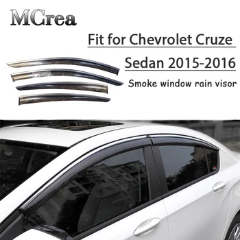 MCrea 4pcs ABS Car Smoke Window Sun Rain Visor Deflector Guard For Chevrolet Cruze Sedan 2015 2016 Accessories 
MCrea 4pcs ABS Car Smoke Window Sun Rain Visor Deflector Guard For Chevrolet Cruze Sedan 2015 2016 Accessories