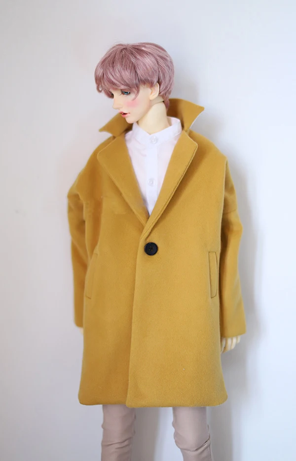 BJD coat ginger color woolen suitable for Uncle POPO68 SD17 SSDF ghost 2 doll accessories loose style | Игрушки и хобби