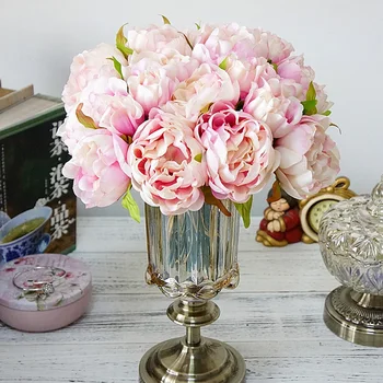 Artificial Silk Peony Fake Flowers Home Wedding Decoration Bouquet Christmas Fall Thanksgiving Harvest Autumn Party Craft Decor
Artificial Silk Peony Fake Flowers Home Wedding Decoration Bouquet Christmas Fall Thanksgiving Harvest Autumn Party Craft Decor