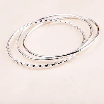 Hot Sale Three Links Bangle Real Sterling 999 Silver Bracelet Lady's Classic Pure Silver Bracelet drop shipping
Hot Sale Three Links Bangle Real Sterling 999 Silver Bracelet Lady's Classic Pure Silver Bracelet drop shipping