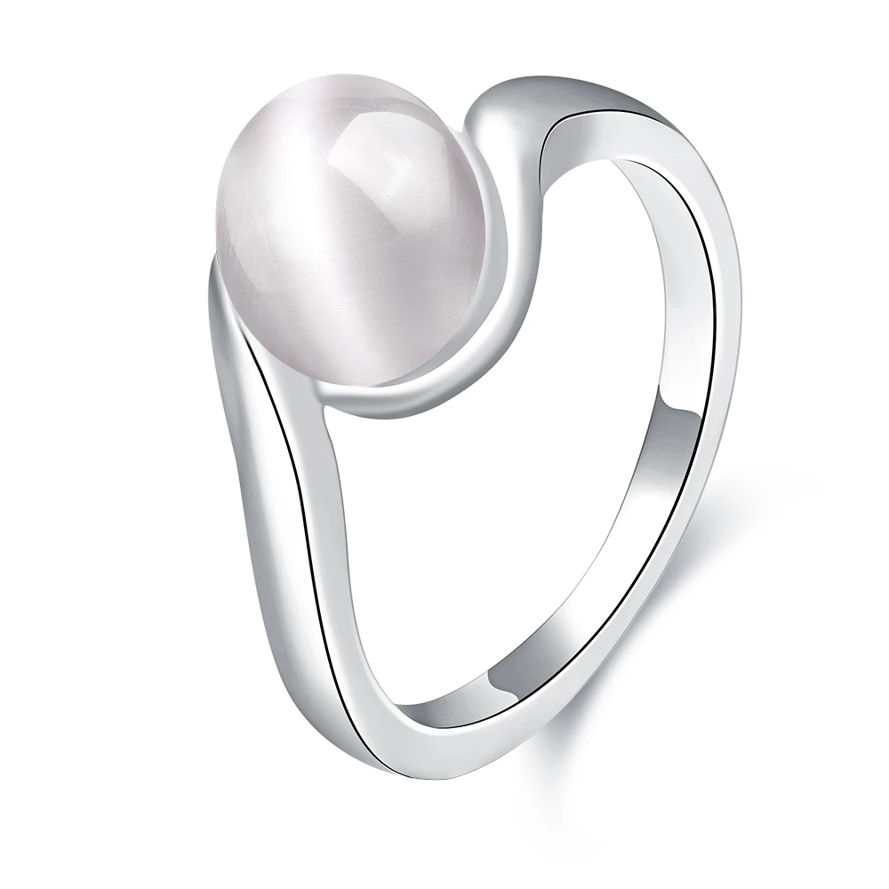 Ajojewel Women's Simple Style White Jewelry Opal Ring With Single Stone Fashion Accessories
Ajojewel Women's Simple Style White Jewelry Opal Ring With Single Stone Fashion Accessories
