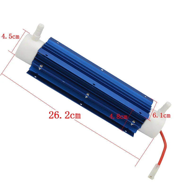 1pcs AC220V 10g/h Quartz Tube Ozone Generator Water Disinfection Air Purifier New Accessories
