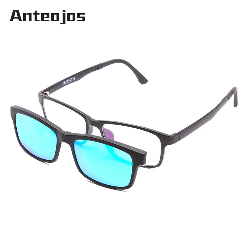 ANTEOJOS 2019 Light Weight Matte Black Rectangle Ultem Optical Frames With Magnetic Clip On Sun Glasses Polarized For Women Men
ANTEOJOS 2019 Light Weight Matte Black Rectangle Ultem Optical Frames With Magnetic Clip On Sun Glasses Polarized For Women Men