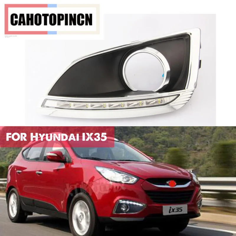 For Hyundai IX35 IX 35 2010 - 2013 LED DRL Daytime Running Light Daylight Waterproof Signal lamp car Styling lights
For Hyundai IX35 IX 35 2010 - 2013 LED DRL Daytime Running Light Daylight Waterproof Signal lamp car Styling lights