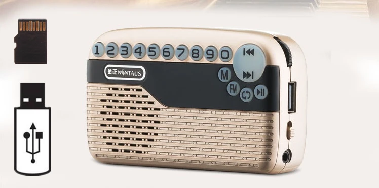 Pocket Radio FM Radio Mini Portable Rechargeable Radio Receiver Speaker with Support USB Disk TF Card Music MP3 Player
Pocket Radio FM Radio Mini Portable Rechargeable Radio Receiver Speaker with Support USB Disk TF Card Music MP3 Player