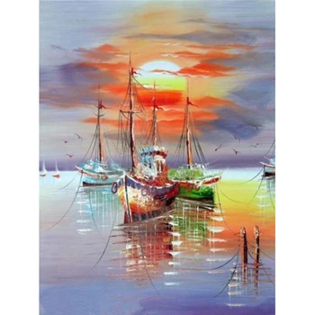 Full Square/Round Drill 5D DIY Diamond Painting "Returning sailboat" 3D Diamond Embroidery Cross Stitch Mosaic Rhinestone Decor
Full Square/Round Drill 5D DIY Diamond Painting "Returning sailboat" 3D Diamond Embroidery Cross Stitch Mosaic Rhinestone Decor