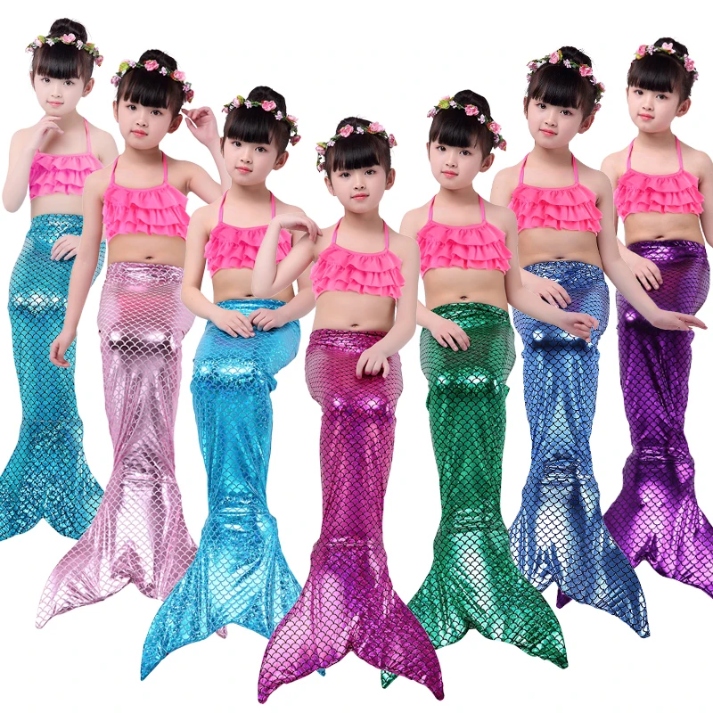 Free shipping 3PCS/SetChildren Mermaid Tail Kids Girls Cosplay Costumes Swimming Mermaid Tail Mermaid Swimsuit Flipper for girls
Free shipping 3PCS/SetChildren Mermaid Tail Kids Girls Cosplay Costumes Swimming Mermaid Tail Mermaid Swimsuit Flipper for girls