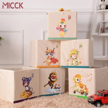 MICCK Cartoon Folding Storage Box Creative Children Toys Clothes Sundries Organizer Cute Animal Bin For Book Underwear Sundries
MICCK Cartoon Folding Storage Box Creative Children Toys Clothes Sundries Organizer Cute Animal Bin For Book Underwear Sundries