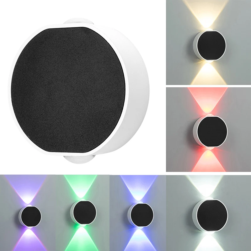 Circle 6W LED Wall Sconces Light Fixture Up/Down Lamp Aluminum Decor Living Room
Circle 6W LED Wall Sconces Light Fixture Up/Down Lamp Aluminum Decor Living Room