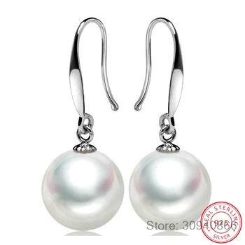 Silver 925 Jewelry Vintage 8mm And 10mm Real Pearl Drop Earrings For Woman Charms Earrings Fine Jewelry For Girl E0135
Silver 925 Jewelry Vintage 8mm And 10mm Real Pearl Drop Earrings For Woman Charms Earrings Fine Jewelry For Girl E0135